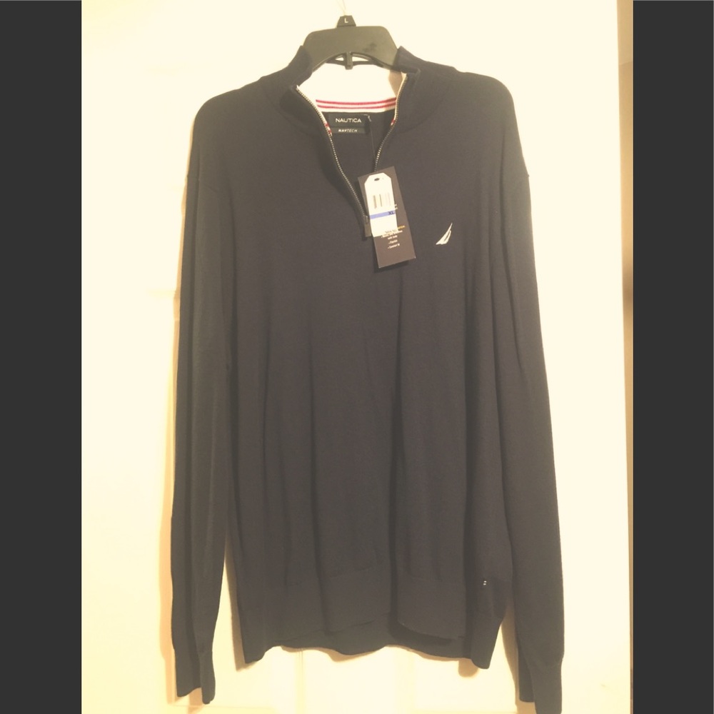 Nautica Men’s Half Zip Sweater